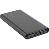 Xo 22.5W Quick Fast Hızlı Usb-C Type-C Çift Çıkışlı 10000 Mah Taşınabilir Şarj Aleti Powerbank PR229 - Siyah