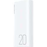 Xo 22.5W Quick Pd Fast Hızlı Usb-C Type-C 3 Çıkışlı 20000 Mah Taşınabilir Şarj Aleti Powerbank PR230 - Beyaz