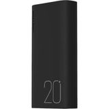 Xo 22.5W Quick Pd Fast Hızlı Usb-C Type-C 3 Çıkışlı 20000 Mah Taşınabilir Şarj Aleti Powerbank PR230 - Siyah