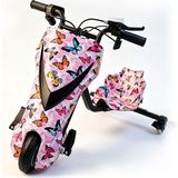 Xo 250W Elektrikli Drift Arabası - 250W, 3600MAH, 8 Inç Tekerlek, Akülü E-Drift Car- DP-V03 V-Style - Pembe-Siyah