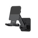 XO C99 Duvar Tipi Telefon Tutucu, 7 inç Uyumlu, 134 mm Çekmeli, Ayarlanabilir Açı, Yapışkanlı Montaj, Masa Üstü, Cam Yüzeyler İçin Uygun (Siyah)