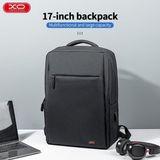 Xo CB02 17 Inç Su Geçirmez Bölmeli Fonksiyonel Iş ve Günlük Laptop Sırt Çantası - Siyah