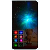 XO CF1 Astronot Figürlü Projeksiyon Gece Lambası, 8 Işık Modu, 360° Dönebilen Başlık, Uzaktan Kumandalı, Yatak Odası için Uzaktan Kumandalı ve Zamanlayıcılı, Çocuklar, Yetişkinler için, Beyaz