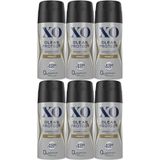 XO Clear Protect Deodorant 150ML Erkek, Vitamin C, 48 Saat Koruma, 6'lı Set