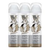 Xo Daisy Spark Kadın Deodorant 150ML, 3'lü Set, 0% Alüminyum
