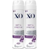 XO Deodorant 150ML Kadın Soft & Effective, Niacinamide, 2'li Set