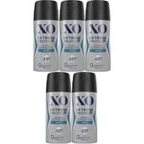 XO Extreme Protect Deodorant 150ML Erkek, Oat Oil, 48H Koruma, 5'li Set