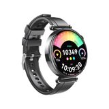 XO GT4 Mini Akıllı Saat, 1.3 inç Ekran, IP68 Su Dayanıklı, Bluetooth 5.3, Kalp Atış Ölçer, Telefonla Konuşma, Adım Sayar, Kalori Takip, Müzik Kontrol, Kablosuz Şarj, 200 mAh (Siyah)
