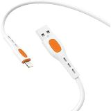 XO Hızlı Şarj Kablosu NB280, 3A Max, PVC, 1 Metre Uzunluk, Veri Transfer Kablosu, Dayanıklı Tasarım (USB-A Lightning)