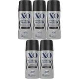 XO Invisible & Protect Deodorant 150ML Erkek, Pamuk Yağlı, 48 Saat Koruma, 5'li Set