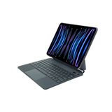 XO iPad Pro 12 ile Uyumlu (3-4-5-6 Nesil) / iPad Air 6 ile Uyumlu 13'' M2 Kablosuz Bluetooth Klavye 12.9, Touchpad’li, Dijital Ekranlı, Şarj Edilebilir, Türkçe Q, 64 Tuşlu, KB10, Siyah