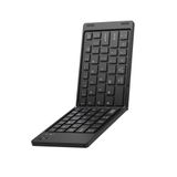 XO-KB11 Katlanabilir Bluetooth Klavye | Mini Kablosuz Taşınabilir Klavye, 56 Saat Çalışma Süresi, Type-C Hızlı Şarjlı Ultra İnce Ergonomik (ingilizce Q)