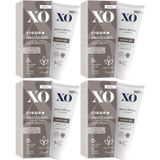 XO Krem Deodorant 75ml, Unisex, Pure & Effective, Kokusuz, 4'lü Set