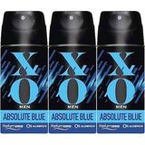 Xo Men-Erkek Absolute Blue 3x150 ml Deodorant