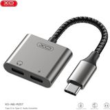 Xo NB-R257A 2 Type-C Girişli Audio Dönüştürücü Kablo Aparat