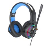 XO Pro Gaming Headset Oyuncu Kulaklığı GE08-50mm Sürücü, Gürültü Engelleyici Mikrofon, 20Hz - 20kHz Frekans Tepkisi, 3.5mm Kablolu Bağlantı, Siyah