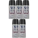 XO Sensitive Protect Deodorant 150ML Erkek, Vitamin E, 48 Saat Koruma, 5'li Set