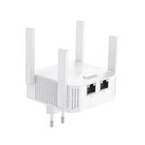 XO Simple is Beauty 1200Mbps Çift Bant WiFi Sinyal Güçlendirici –4 Harici Anten, 2.4G & 5G, WPA2 Şifreleme, WAN/LAN Portlu, Çoklu Çalışma Modlu Kablosuz Ağ Genişletici, TX01, Beyaz