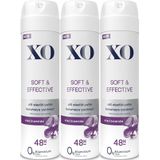 Xo Soft Effective 3x150 ml Women Deodorant