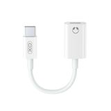 XO Type-C to Lightning HD Ses Adaptör Kablosu – Tak Çalıştır, Mikrofon ve Müzik Desteği, HD Ses Kalitesi, Geniş Uyumluluk, Kablolu Kontrol, NB-R268B, Apple ile uyumlu, Beyaz