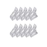 xolo 10 Adet Tırnak Mandalı Polygel Mandal Polijel Klipsi Poly Gel Tips Tutucu Sabitleyici
