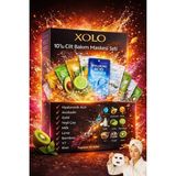 xolo 10’lu Kağıt Yüz Maskesi Seti Neon Enerjik Cilt Bakım Deneyimi Starter Box 10*30ML