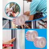 Xolo 2 Adet 3m Bantlı Orijinal 3 Metre Rüzgar Geçirmez Bant Kapı Pencere Pimapen Cam Balkon