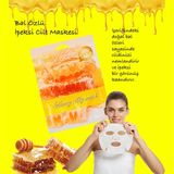 Xolo 3 Adet Bal Ipek Yüz Maskesi Nemlendirici Beyazlatma Yüz Maskesi XLM96