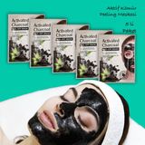 Xolo 5 Adet Siyah Nokta Maskesi 20 Gram Aktif Odun Kömür Kürü Sürülebilir Yüz Maskesi XLM1332