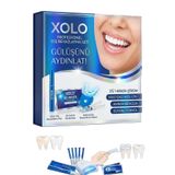 xolo Dev Profesyonel Diş Beyazlatma Seti Mavi Işıklı Led Sistem Beyazlatıcı Kalem Diş Bandı