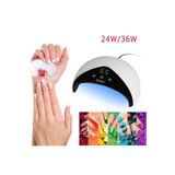 xolo Dijital Ekran Uv Led 36W Zaman Ayarlı Profesyonel Oje Kurutucu SUN5F 3 in 1