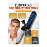 xolo Elektrikli Sakal ve Saç Düzleştirici Tarak 120°C 15 Saniyede Isınan Kablolu Şekillendirici