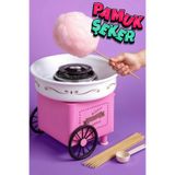 xolo Evde Pamuk Şeker Yapma Makinesi 900W Sade Aromalı Retro Cotton Candy Maker