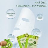 Xolo Kiwi Kivi Meyvesi Portakal Çiçeği Sulu Nemlendirici Yüz Kağıt Maske XLM120