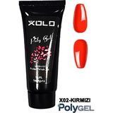 Xolo Polygel Protez Tırnak Oje Kalıcı Akrilik Trend Renkler Serisi Jel Polijel Poly Gel 15 ml - 02