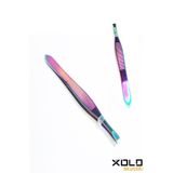 Xolo Rainbow Akustik Cımbız Serisi Düz Orta Kalın Uçlu Cımbız Kıl Tüy Sakal Kaş Cımbızı XLC523