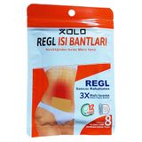 xolo Regl Ağrılarına Karş Isıtıcı Ped Regl Isı Bantları 8 Adet Sıcak Micro Yama Yeni Konfor