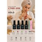 xolo Rubber Base Primer Dehidratör 4'lü Set Protez Tırnak Hazırlık Seti Nail Prep