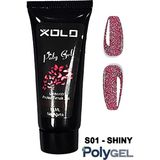 Xolo Simli Seri Polygel Protez Tırnak Oje Kalıcı Akrilik Jel Polijel Poly Gel 15ML - Nude