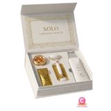 xolo Ultrasonik Spatula Seti 30lu C Vitamini Kapsül Serum Yeşim Taşı 5li Kolajen Maske