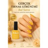 xolo UV/LED Kalıcı Oje 514 Bal Sarısı 10 ml Soak Off Yoğun Pigment Parlak Jel Oje