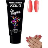 Xolo Yeni Polygel Protez Tırnak Jeli Kalıcı Oje Akrilik Akril Jel Fenomen Renkler Serisi Jel Polijel 15 ml - KORAL MERCAN