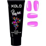 Xolo Yeni Polygel Protez Tırnak Jeli Kalıcı Oje Akrilik Akril Jel Fenomen Renkler Serisi Jel Polijel 15 ml - NEON MOR