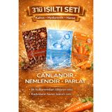 xolo Yüz Maskesi Seti 3'lü Işıltı Nemlendirici Kahve Hyaluronik Havuç Kağıt Maske