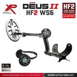 XP Dedektör Deus 2 Dedektör - 24x13cm HF2 Başlık, WS6 Master