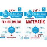 Xp-Pen 8. Sınıf Nartest (Mavi Seri) Matematik Fen Bilimleri LGS Deneme Seti