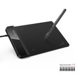 XP-Pen G430S grafik tablet veya kalem tablet kalemi tablet 8192 basınç hassasiyet seviyesi 266 RPS (G430S, siyah)