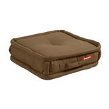 XPERMATE Bisküvi Minder Petek Önü Palet Üstü Minderi Fransız Minder Bank ve Bahçe Minderi 45x45x14 cm (Kahve)