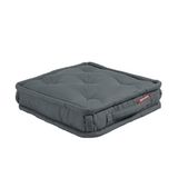 XPERMATE Bisküvi Minder Petek Önü Palet Üstü Minderi Fransız Minder Bank ve Bahçe Minderi 55x55x14 cm (Antrasit)