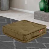 XPERMATE Bisküvi Minder Petek Önü Palet Üstü Minderi Fransız Minder Bank ve Bahçe Minderi 55x55x14 cm (Kahve)